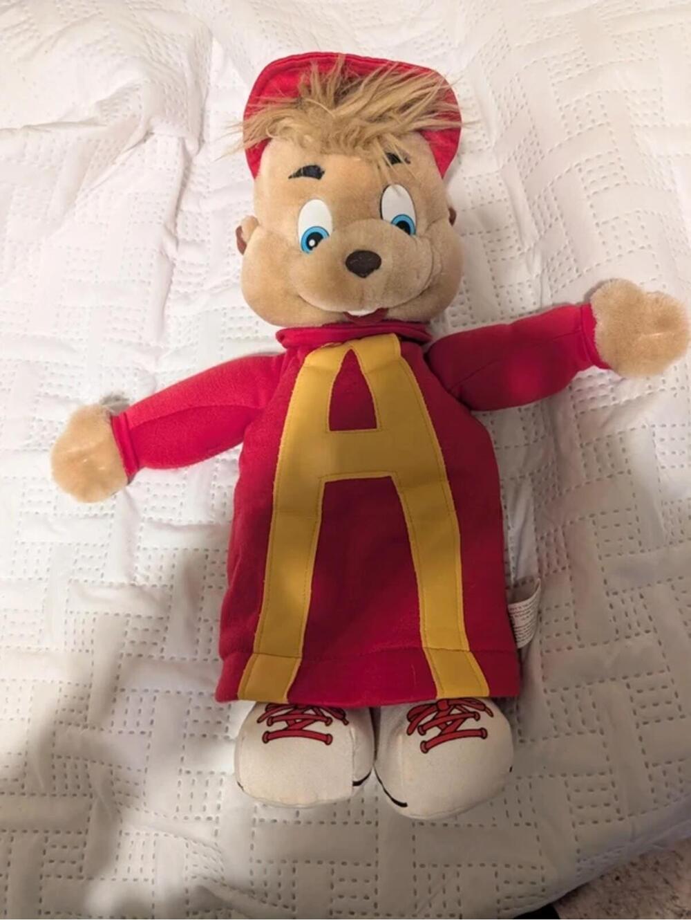 1993 Alvin Plush Hand Puppet Vintage [COPY]